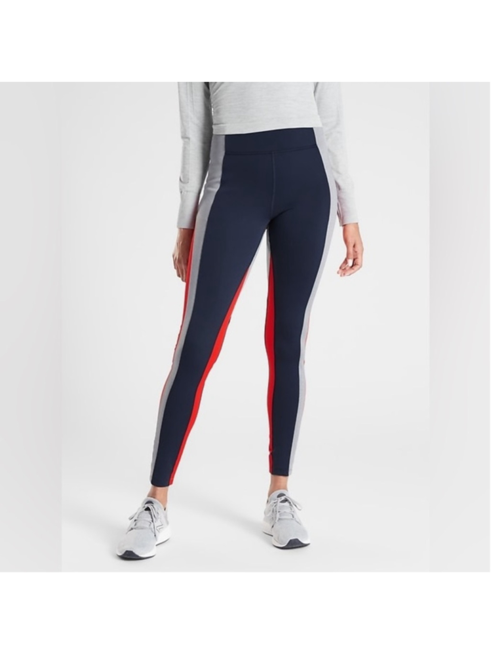 Nwot Athleta Crest Colourblock Leggings